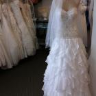 Bridal gown at House of Kavina, Caversham, Dunedin