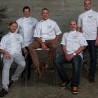 2014 Beef and Lamb New Zealand ambassadors (from left) Mikey Newlands, Scott Kennedy, Darren...