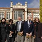 Family members of Frances Anderson, (from left) Margaret Anderson (Wanaka), Megan Haisman (Gore),...