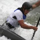 James Dawson in action during the 2005 world champs in Australia.