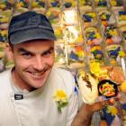 Ross Home food services manager Paul Robertson with some of 470 packed lunches distributed by...