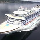 Luxury cruise ship the Sapphire Princess
