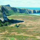 Okia Flat (at Victory Beach), on the seaward side of Otago Peninsula, where Ngati Mamoe killed...