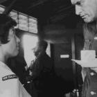 Former Red Cross welfare worker Avis Wilkes in Vietnam with Lieutenant-general Sir Leonard...