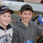 2008 KartSport New Zealand Schools Championship intermediate section winner Cassidy Mowat (left,...