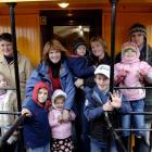 From left, Shona Coory, of Mosgiel, and Fairfield residents Jane Wilden, Emma McDonald (3), Sarah...