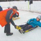 Learning luge: Karl Flacher, an International Luge Federation coach and former Austrian luge...