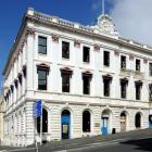 The Stavely Building, on the corner of Bond and Jetty Sts, Dunedin. Photo by Gerard O'Brien.
