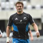 All Black captain Richie McCaw leaves the field with his eye on the main prize after the captain...