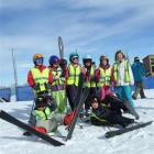 Arrowtown Primary School pupils at the Remarkables skifield. Photo by Christina McDonald.