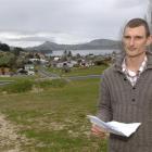 Dunedin veterinarian and property developer Marcus Wells at his Sawyers Bay residential...