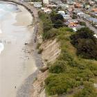 Erosion at St Clair and Middle beachPHOTO: STEPHEN JAQUIERY