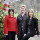 (From left) University of Otago historian Dr Angela Wanhalla, immunologist Dr Sarah Young and...