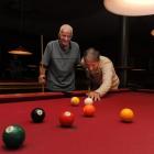 Pool gold medalists George Wright (left) and Graham Grange. Photo by Jane Dawber.