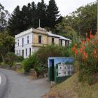 A bus shelter at the bottom of Doon St, on Otago Peninsula, is one of 65 in Dunedin decorated...