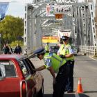 A carload  of  youths is pulled over at a police alcohol checkpoint in Alexandra during the 2008...