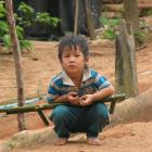A child from the Akha tribe. Photos by David Black.