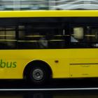 A Citibus bus is driven through Dunedin. Photo by Craig Baxter.