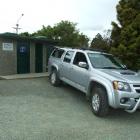 A Clutha District Council contractor yesterday installed locks on doors of  the public toilets at...