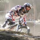 A competitor races in an  enduro mountain biking event similar to tomorrow's six-hour Ben Lomond...