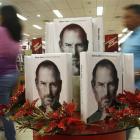 A display of the biography of Steve Jobs. REUTERS/Cheryl Ravelo