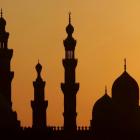 A general view of mosques during sunset in Old Cairo. Egyptians have voted on a constitution...