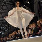 A light, airy garment from the GG label by Shanghai-based Jialin Guo.