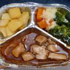 A meals-on-wheels dinner delivered in Dunedin. Photo by Gerard O'Brien