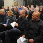 A meeting called yesterday to form an association of Dunedin property developers. Photo by Peter...
