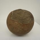 A Moeraki boulder put up for sale by a secondhand store in Christchurch. Photo supplied.