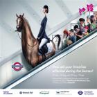 A poster about travelling on public transport during the London 2012 Olympic Games.  (AP Photo...