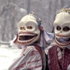 A scene from the visually engrossing British documentary Black Sun (2005), being screened by the...