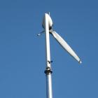 A single-blade wind turbine. Photo supplied.