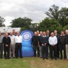 A star-studded line-up of professional golfers takes part in a function at the Millbrook resort...