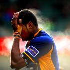 A steaming Seko Qaraniqio (Otago) leaves Carisbrook with an eye injury on Saturday. The home side...