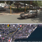 A street view image of Dunedin's Octagon from Google Maps.