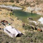 A tent and a river pool made for a simple and satisfying stopover on the second night.