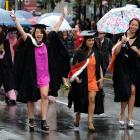 Abi Tubbs was one of the graduands in last Saturday's University of Otago graduation parade....