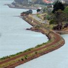 About 5500sq m of Otago Harbour will be reclaimed and the railway line realigned when the next...