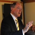 Act New Zealand leader Don Brash. Photo by Peter McIntosh.