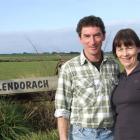 Adrian and Anne Lawson at home on their Waituna farm, near Invercargill. Photo by Sally Rae.