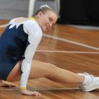 Aerobics gold medallist Giordyn Moss of Alexandra. Photos by Jane Dawber.