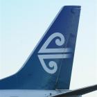 Air New Zealand plane. Photo by The Otago Daily Times.