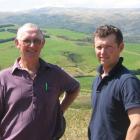 Alan and Ross Garden from Auchterless Station, Millers Flat, are wary about selling carbon...