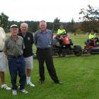 Alexandra Golf Club members (from left), John Page, Fred Peyton, Ron Pilcher and Russell Smith,...