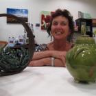 Alexandra Pottery Club chairwoman Kathi McLean gives a sneak preview of some of the pieces she...