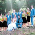 Alicia Oskam and Mike Spencer, who were married at Grandview Gardens,Outram in March, with their...