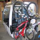 All 34 of the Skyline gondola cabins are being converted to carry two mountain bikes for the...