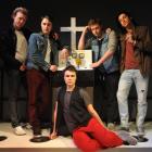 Altar Boyz (from left) Guy Langford, David Sutherland, Hadley R. Taylor, Nick Purdie and Will...