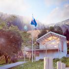 An artist's impression of the proposed Coastguard Queenstown operations base. Image supplied.
